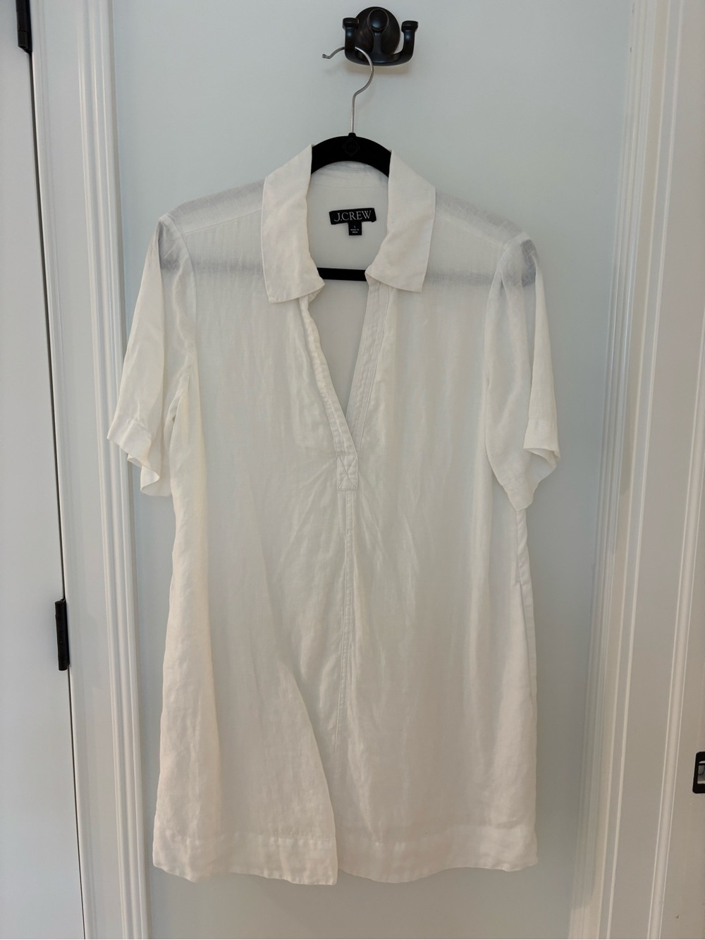 J. Crew Linen Swim Coverup